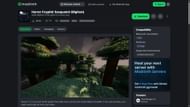 Horror Cryptid: Sasquatch (Bigfoot) mod can be downloaded from the Modrinth website (Image via Modrinth/TortuDragon)